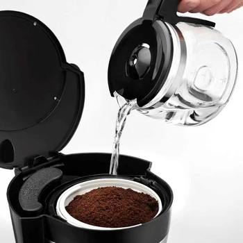 Pre Delonghi/Delong ICM14011 kávovar Príslušenstvo Black šálku Kávy coffee pot sklo pohára (1 kus)