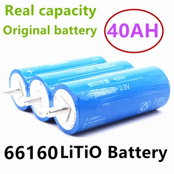 100% Originálne Reálne možnosti Yinlong 66160 2.3 V 40Ah Lítium Titanate LTO Článková Batéria pre Car Audio Slnečnej Energie Syste