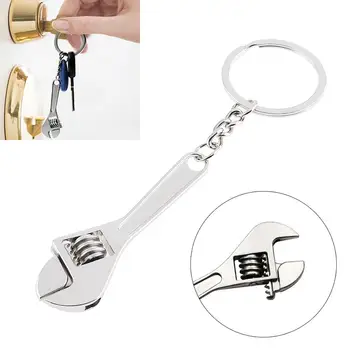 12.3*3.2 cm Mini Kľúča Keychain Prenosné Nastaviteľný Kľúč Keyring pre Malé Diely Odstránenie