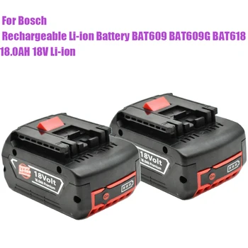 18V 18000mAh pre Bosch Elektrická Vŕtačka 18V 18Ah Li-ion Batéria BAT609, BAT609G, BAT618, BAT618G, BAT614, 2607336236