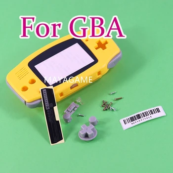 1pc OCGAME Pre Nintendo, Gameboy Advance pre GBA Hry Konzoly Nahradenie Shell Bývanie s Nálepkou Obrazovke