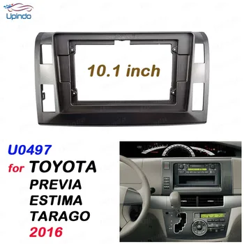2 Din 10.1 Palcový Auto Android Rádio Inštaláciu GPS Mp5 Plastové Fascia Panel Rám pre Toyota Previa Estima Tarago LHD 2016+