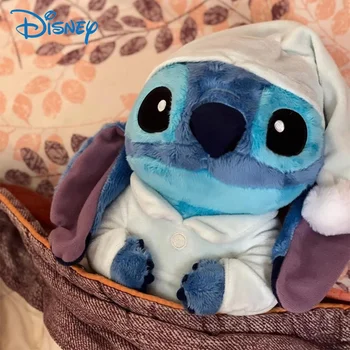 30 cm Nového Disney Steh Oblečenie pre Bábiku Kawaii Lilo & Stitch plyšová Letné Sen Série Veľké Plushies Vankúš Deti Narodeninám
