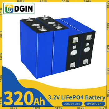32PCS Lifepo4 320Ah 3.2 V TRIEDE Lítium Železa Fosfát Batérie DIY RV EV Bunky Solárny Systém na Uskladnenie Energie Golf Cart Pack Č DANE