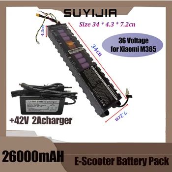 36v 10.5 AH 10S3P 18650 akumulátor Je Vhodný pre Xiao M356 Skúter Podobné Elektrické Vozidlá Vstavané Lítiové Batérie BMS