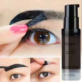 6ml Peel Off Eye make-up Očí Obočie Tetovanie Odtieň Dlho-trvajúce Nepremokavé Farbenie Obočia, Gél, Krém, Make-Up Kozmetika