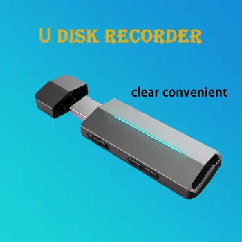8-64GB USB Flash Ovládač Nahrávač Hlasu U Diskov Digtal Nahrávanie Zvuku Pero s Vysokým rozlíšením Hluku Znížiť Messenger Diktafón Nové