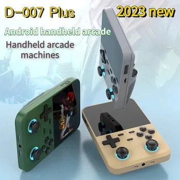 D007 Plus Video Hry, Ručné Systém Android, 3,5 Palcový IPS HD Displej, 640*480 Podporu Multiplayer Hráči Dual 3D Ovládač Konzoly