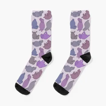 Hipo Cvičenie - fialovej a sivej Ponožky detské ponožky ponožky dámy vlastné ponožky dámske ponožky vysoká