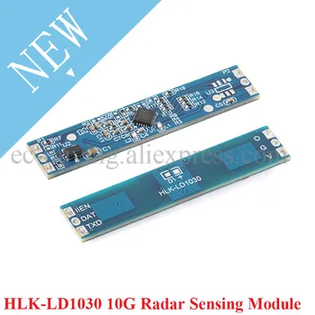HLK-LD1030 10G Inteligentné Ľudské Mikrovlnná Indukčné Radarový Modul 10.525 GHZ Low Power X-band Micro-Snímanie pohybu Prepínač Snímačov
