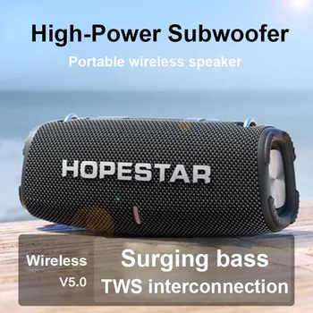 HOPESTAR H50 Prenosné Bezdrôtové Reproduktory High-Power Big Music Box Outdoor Super Bass TWS silnú Stranu caixa de zvuk FM Rádio, AUX