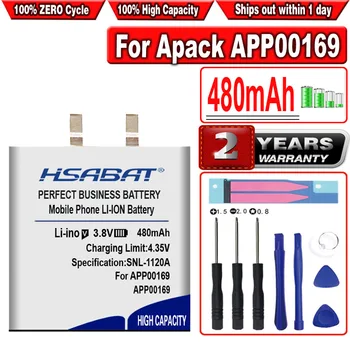 HSABAT 480mAh Batérie pre APack APP00169