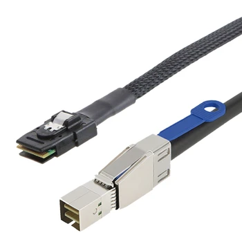 MINI SAS HD MINI SAS 36PIN Kábel Adaptéra SFF-8644 na SFF-8087 Server Pevný Disk Kábel 12Gbps 3.33 TF/1M