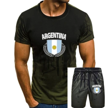 Nová Značka-Oblečenie Tričká Argentína olivová ratolesť Vlajky jednotlivých Krajín, Soccerer Pride Muži T-shirt Letné Móda