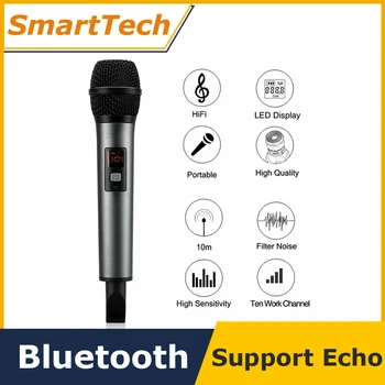 Nové K18V UHF Bezdrôtová Mikrofón Micro s Receicer Domov Mikrofóny Konferencie microfone Vzdelávanie Karaoke