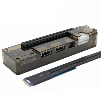 PCI-E Prenosný počítač Nezávislé EXP GDC Grafická Karta Dock / PCIe Notebook Dokovacej Stanice M. 2 M Key Verzie Rozhrania