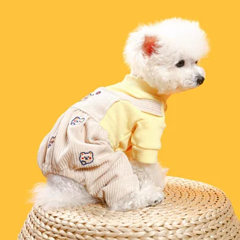 Pes Jumpsuit Pruhovaný Vzor Šteňa Letné Oblečenie, Oblečenie pre psy, Pet Trakmi pre Psov Čivava, francúzsky Buldog Oblečenie T-Shirt