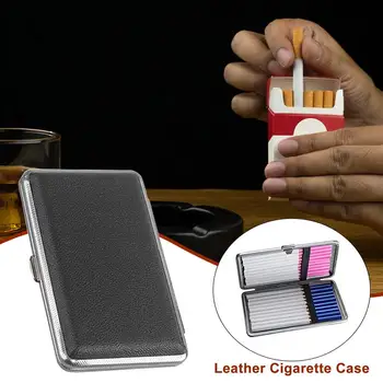Prenosné Cigarety Prípade Kovový Rám Cigarety Držiteľov Klasické 20-kus Cigarety Účtovná Box Pánske Fajčenie Príslušenstvo