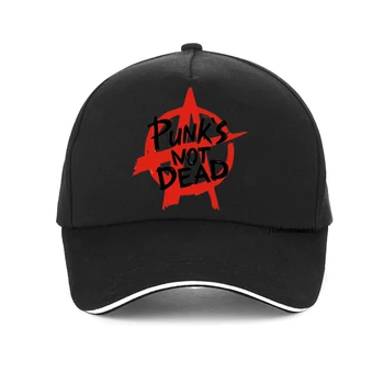 Punk Nie je Mŕtvy Dizajn šiltovku Mužov List Vytlačený Otec klobúk leto značky Punkovej Hudby, hip hop nastaviteľné snapback spp čiapky