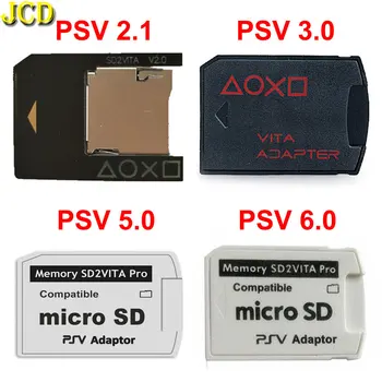 SD2VITA PLUS Pamäťovú Kartu Adaptér Pre PSV Vita 1000 2000 2.1 3.0 5.0 6.0 Systém Micro Micro-SD Pamäťovú Kartu TF Rukoväť Držiteľa Karty