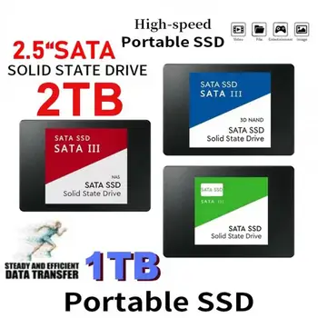 SSD Prenosný Externý Pevný Disk 2tb/1 tb/500gb 2.5