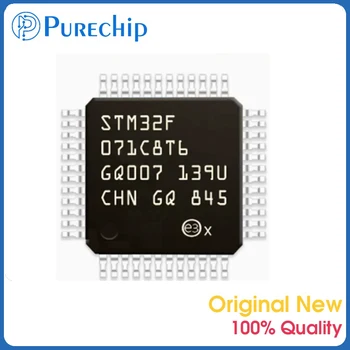 STM32F071C8T6 STM32F071C8 LQFP48 STM32F071 32-bitové MCU, až 128 KB Flash