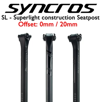 Syncros 0/20 Stupeň Zliatiny Železničnej 7x9mm 7x7 Full Carbon Fiber Bicykli Seatposts MTB/Cesta Bicykel na Koni Zariadenia 27.2/30.8/31.6 mm