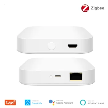 Tuya Zigbee Gateway Bridge, Káblové/bezdrôtové Smart Hub, Inteligentný Život Aplikáciu Diaľkové Ovládanie, Kompatibilné s Alexa Domovská stránka Google Asistent
