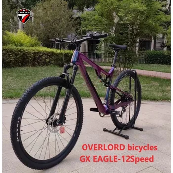 TWITTER OVERLORD GX EAGLE-12S Hydraulické kotúčové brzdy AM triedy dual pozastavenie uhlíkových vlákien horský bicykel Vidlica ROCKSHOX pozastavenie