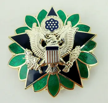 . US US Army Zamestnancov Identifikačný Odznak Pin-0732