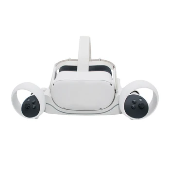 USB Magnetické Nabíjací Dok Stojan VR Headset vysokorýchlostné Nabíjanie s Dýchaním, Ľahké Skladovanie Základňu pre Oculus Quest 2