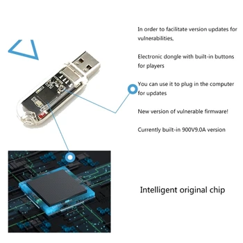 USB Wifi Dongle Plug Voľný USB Adaptér ESP32 Wifi Modul ESP32 Injektor UDisk forPS4 9.0 Systém Krakovania Sériový Port