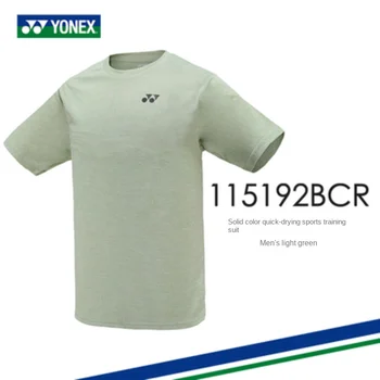 YONEX Tenis t-shirt zápas bedminton krátky rukáv t shirt oblečenie rýchle suché šport Jersey top 115253 muži ženy polo