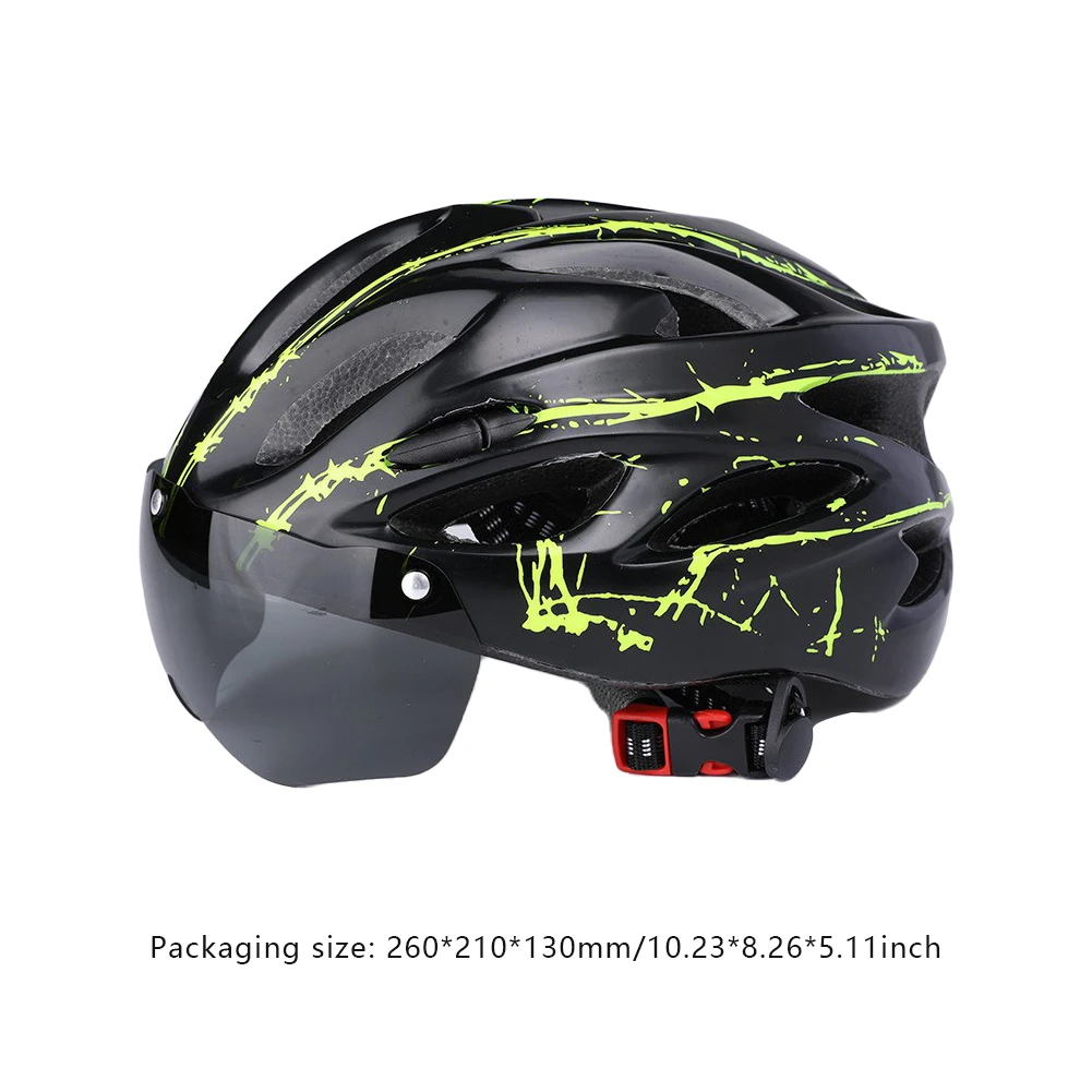 Závodné Jazdenie na Bicykli Helmu Nylon Popruh MTB Cyklistické Prilby Vetru Okuliare Priedušná Nastaviteľné Robustný pre Vonkajšie Zariadenia - 5