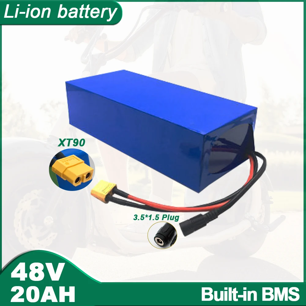 SEENRUY 48V 20AH Li-ion S XT90 Plug Lítium-Polymérová Batéria Pefect Pre E-bicykel Bicykel AGV Elektrický Skúter - 0