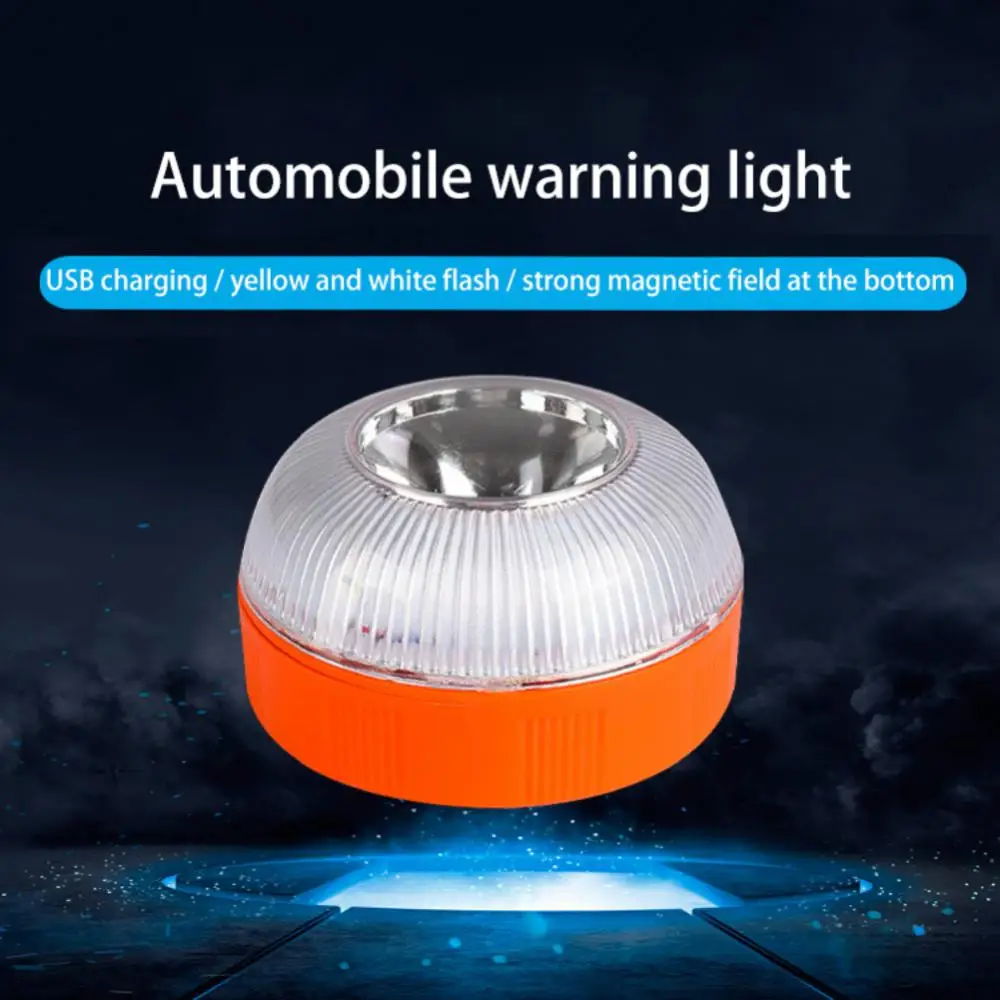 Bezpečnostné Príslušenstvo Cestných Nehôd, Lampa V16 Flash Maják Strobe Light Auto Núdzové Svetlo Blikajúce Výstražné Svetlo Auto Núdzovej Pomoci - 1