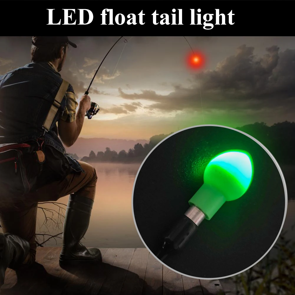 2ks LED Float zadné Svetlo Ultra Citlivosť na Svetlo LED Nočný Rybolov Plaváka Svetlá Inteligentné riadiace Zariadenia Vonkajšie Dodávky - 5