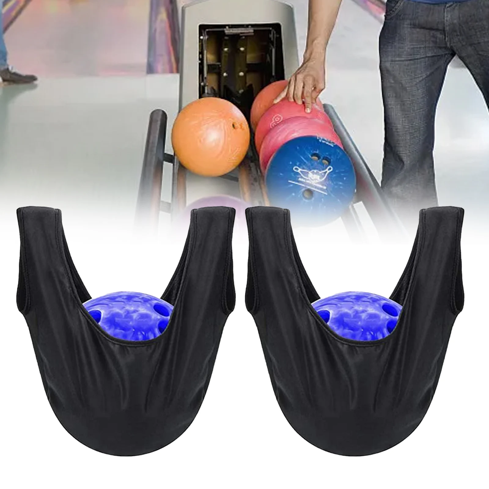 Loptu Čistejšie Utieranie Tašky Umývateľný 1pc/2ks Bowling Bowling Zariadenia Udržiava Bowlingové Gule Čistenie Vysoká Kvalita - 1